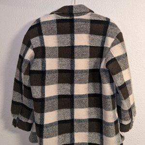 Belrose- Shirt-Jacket in Maran Plaid